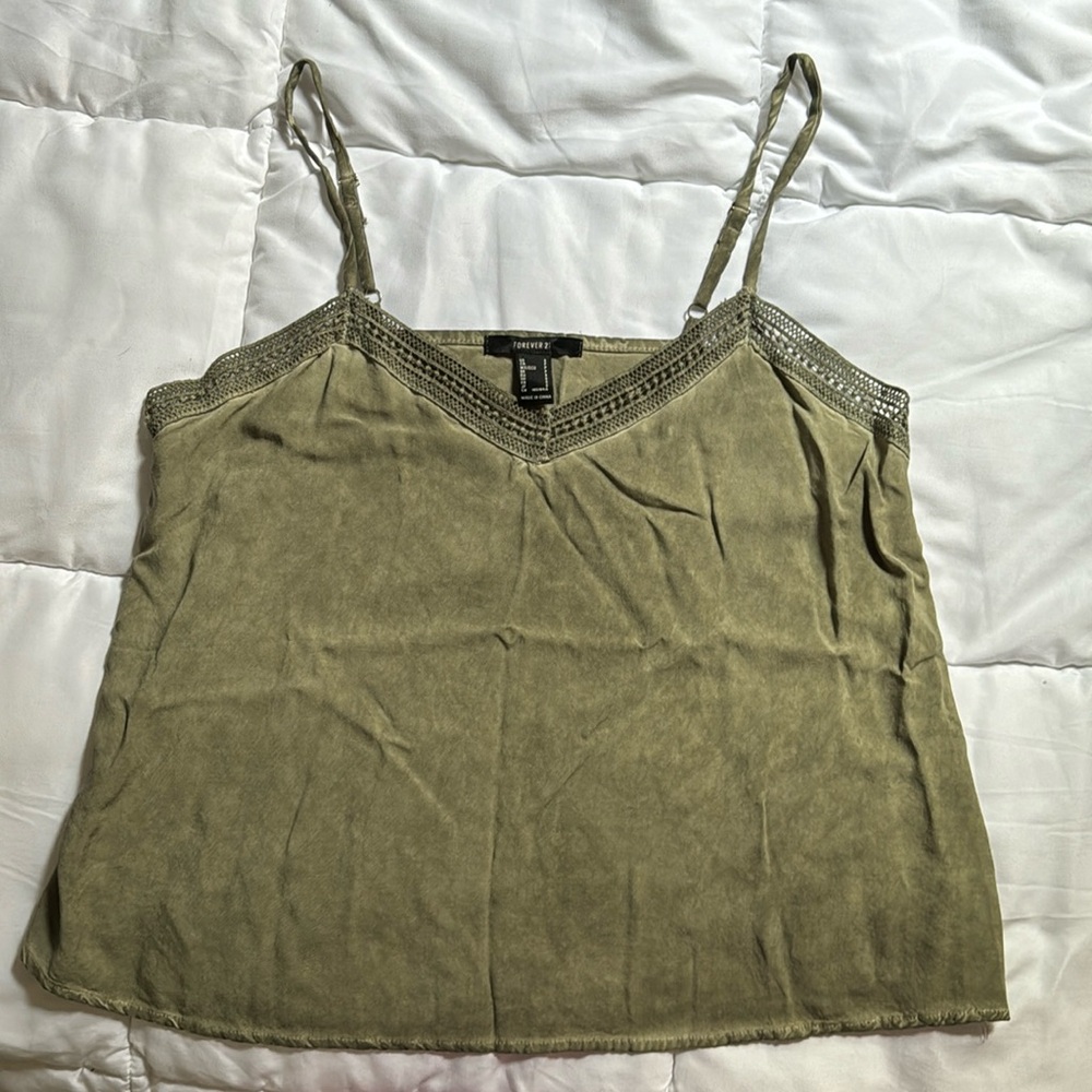 Forever 21 tank top with adjustable straps